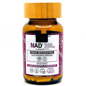 Nad+ 300 mg Trans Resveratrol | Drasanvi | 60 cápsulas