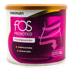Fos prebiotico Fructooligosacáridos | Maxi Nutri | 220 g