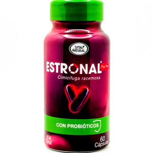 Estronal Plus Pro con Probióticos | Total Natural | 60 cápsulas