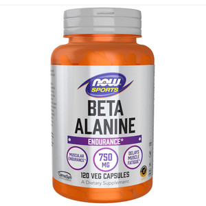 Beta Alanina | Now | 120 cápsulas