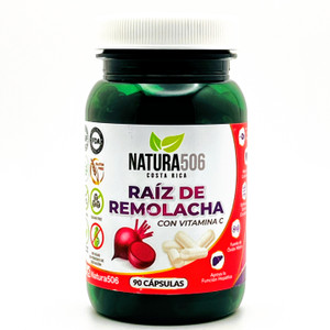 Raíz de remolacha con Vitamina C | Natura 506 | 90 cápsulas
