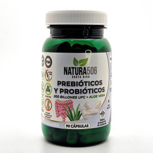 Prebióticos y Probióticos | Natura 506 | 90 cápsulas