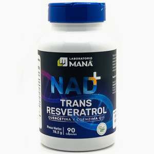 Nad + Resveratrol | El Mana | 90 capsulas