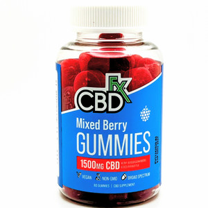 Gomitas de CBD 1500 mg | CBDfx | 60 gomitas