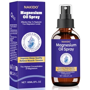 Aceite de Magnesio en Spray 100% puro | NAKIDO | 60 ml