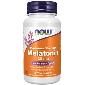 Melatonina 20 mg | Now | 90 capsulas