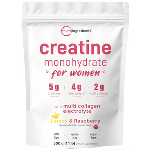 Creatina para mujer | Microingredients | 500 g
