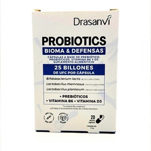Probioticos Bioma & Defensas | Drasanvi | 20 cápsulas