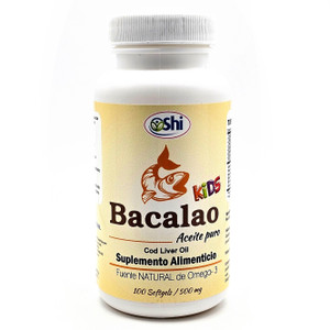 Kids Bacalao 500 mg | Shi | 100 softgels
