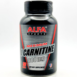 L Carnitina | Alfa Vitamins | 60 cápsulas