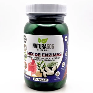 Mix de enzimas digestivas | Natura 506 | 90 cápsulas