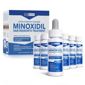 Minoxidil 5% | Tratamiento 6 meses | Hair regen | 6 botellas