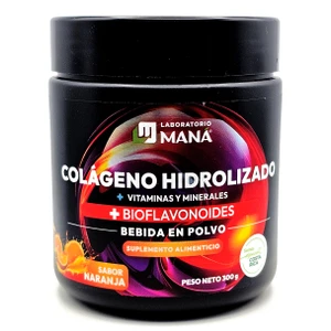 Colágeno hidrolizado sabor naranja | El maná | 300 g