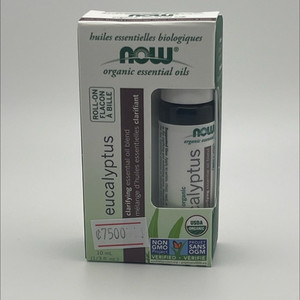 Aceite esencial de eucalipto roll on | Now | 10 ml Aceite esencial de eucalipto roll on | Now | 10 ml
