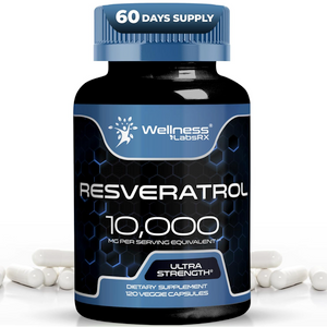 Resveratrol | Wellness LabsRX | 120 cápsulas