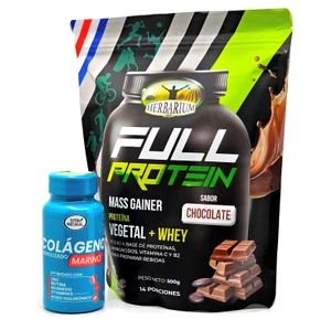 Combo Full Protein Chocolate + Colageno Mar Caps | 10% descuento