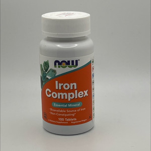Iron Complex | Now | 100 tabletas