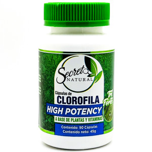 Clorofila High Potency | Secreto Natural | 90 cpasulas