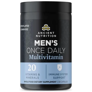 Multivitamínico Mens Once Daily | Ancient Nutrition | 30 cápsulas