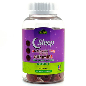 Melatonina 5 mg en Gomitas Adulto | Alfa Vitamins | 60 gomitas