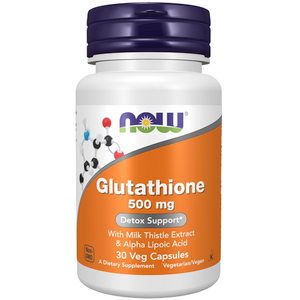 Glutation 500 mg | Now | 30 cápsulas