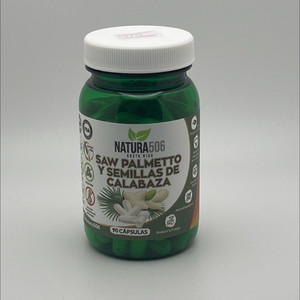 Saw Palmetto y semillas de Calabaza | Natura 506 | 90 cápsulas
