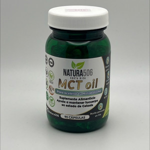 MCT Oil 500 mg | Natura 506 | 90 cápsulas