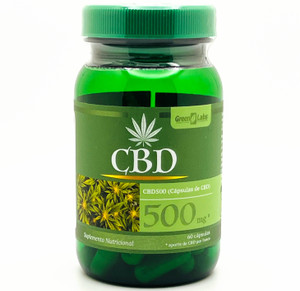 CBD 500 mg | Green Labs | 90 Cápsulas