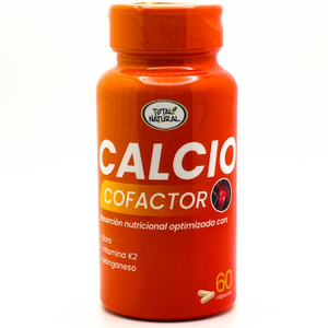 Calcio Cofactor | Total Natural | 60 Cápsulas