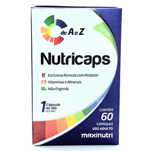 Nutricaps A-Z | Maxi Nutri | 60 Cápsulas