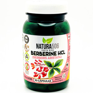 Berberina HCL | Natura 506 | 90 Cápsulas