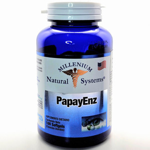 Papaya Enzimas | Millenium | 100 Softgels