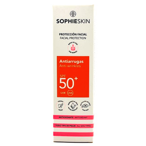 Protector Solar 50 SPF Anti Arrugas | Sophieskin | 50 ml