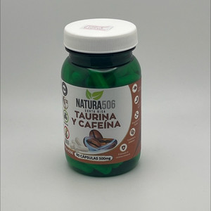 Taurina y Cafeína | Natura 506 | 90 cápsulas