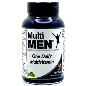 Multi Men | Alfa Vitamins | 100 Tabletas