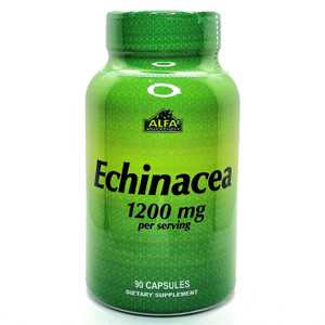 Echinacea 1200 mg | Alfa Vitamins | 90 Cápsulas