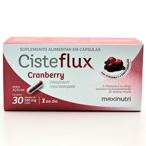 Ciste flux Arandano Rojo | Maxi Nutri | 30 Cápsulas