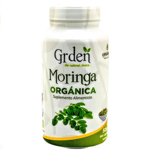 Moringa orgánica | Grden | 60 Cápsulas