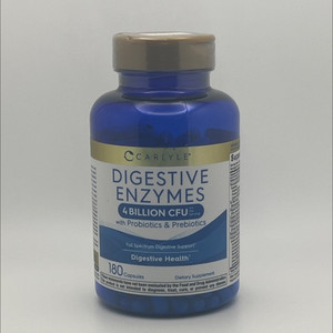 Enzimas Digestivas Probióticos y Prebióticos | Carlyle | 180 C