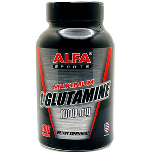 L Glutamina 1000 mg | Alfa Sport | 100 Cápsulas
