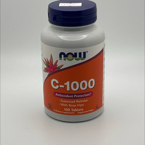 Vitamina C 100 | Now | 100 tabletas