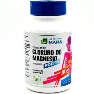 Cloruro de magnesio Forte | El Maná | 60 Cápsulas