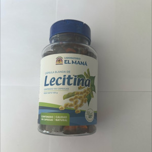 Lecitina | El Maná | 100 Cápsulas