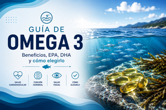 Omega 3: beneficios, EPA, DHA y cómo elegirlo