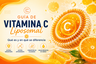 Vitamina C liposomal: qué es y en qué se diferencia