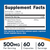 Rhodiola Rosea 500 mg | Nutricost | 60 Cápsulas