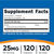 DHEA 25 mg | Nutricost | 120 Cápsulas