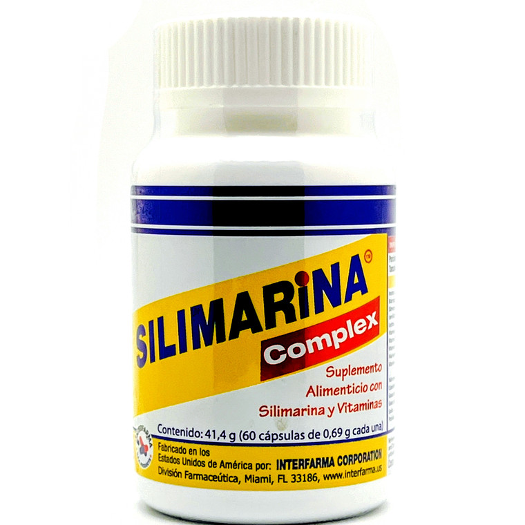 Silimarina Complex | Interfarma | 60 cápsulas