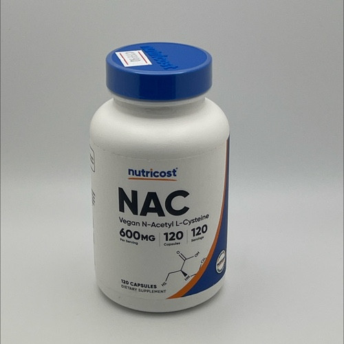 NAC 600 mg | Nutricost | 120 Cápsulas