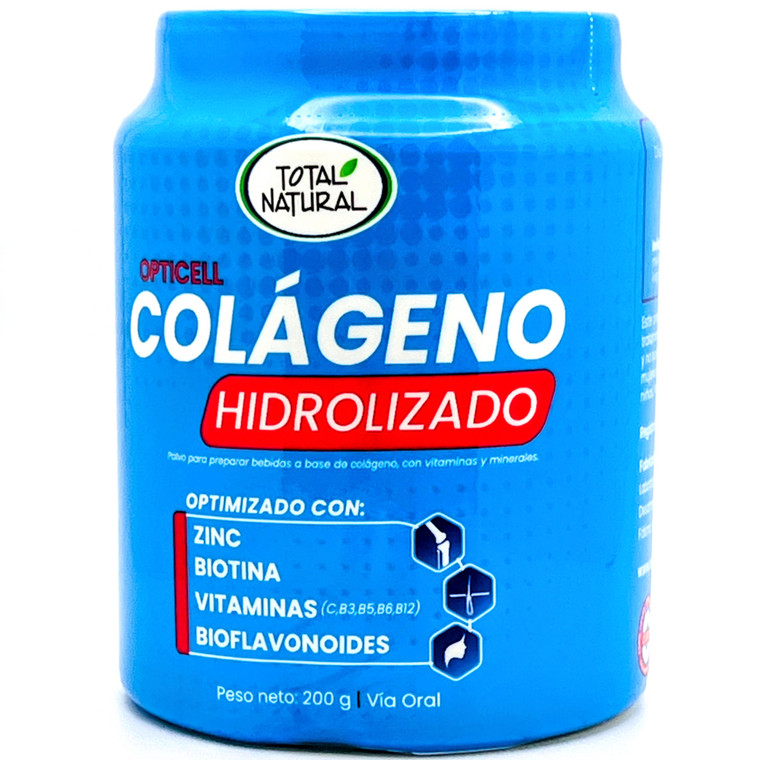 Colageno Hidrolizado Opticell | Total Natural | 200 g